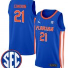 Alex Condon  #21 Florida Gators Swingman Stitched Royal
