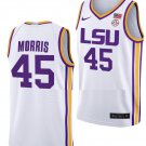 Alexis Morris  LSU Tigers College White #45
