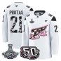 Aliaksei Protas  #21 Washington Capitals 50th 2018 Stanley Cup Champions Patch White