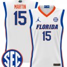 Alijah Martin  #15 Florida Gators 2024 Lightweight White