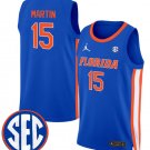 Alijah Martin  #15 Florida Gators Swingman Stitched Royal