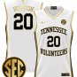 Allan Houston  #20 Tennessee Vols 2024 Lightweight White Gold