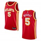 Atlanta Hawks #5 Dejounte Murray  Red