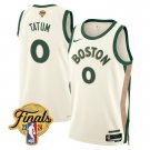 Boston Celitics #0 Jayson Tatum 2024 Finals 23 24 City White