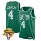 Boston Celitics #4 Jrue Holiday 2024 Finals Icon Green