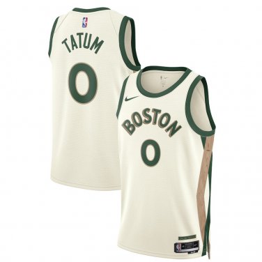 Boston Celtics #0 Jayson Tatum  White