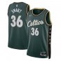 Boston Celtics #36 Marcus Smart  Green