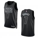 Brooklyn Nets #7 Kevin Durant  Black
