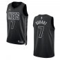 Brooklyn Nets #7 Kevin Durant  Black