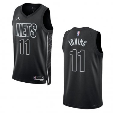 Brooklyn Nets #11 Kyrie Irving  Black
