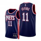 Brooklyn Nets #11 Kyrie Irving  Blue