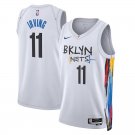 Brooklyn Nets #11 Kyrie Irving  White