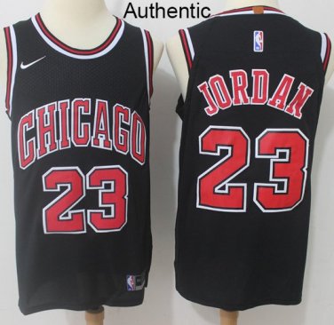 Bulls #23 Michael Jordan Black Statement Edition