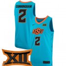 Case Kunninghams  #2 Oklahoma State Cowboys  Turquoise