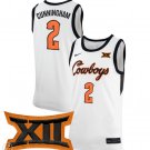 Case Kunninghams  #2 Oklahoma State Cowboys  White