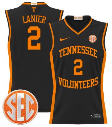 Chaz Lanier  #2 Tennessee Vols 2024 Lightweight Black