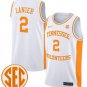 Chaz Lanier  #2 Tennessee Vols 2024 Swingman White
