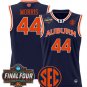 Chris Morris  #44 Auburn Tigers 2025 Final Four Patch Stitched Navy