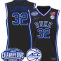 Christian Laettner  #32 Duke Blue Devils 2025 ACC Champions Black