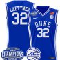 Christian Laettner  #32 Duke Blue Devils 2025 ACC Champions Royal