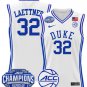 Christian Laettner  #32 Duke Blue Devils 2025 ACC Champions White