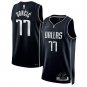 Dallas Mavericks #77 Luka Doncic  Black