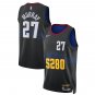 Denver Nuggets #27 Jamal Murray  Black