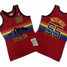 Denver Nuggets #55 Dikembe Mutombo  Red