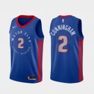 Detroit Pistons #2 Cade Cunningham  Blue City Edition