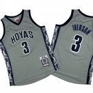 Georgetown Hoyas #3 Allen Iverson  Grey