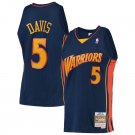 Golden State Warriors #5 Baron Davis  Navy