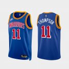 Golden State Warriors #11 Klay Thompson  Blue