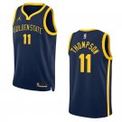 Golden State Warriors #11 Klay Thompson  Navy