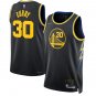Golden State Warriors #30 Stephen Curry  Black