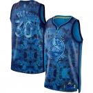 Golden State Warriors #30 Stephen Curry  Blue