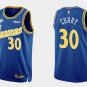 Golden State Warriors #30 Stephen Curry  Blue