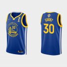 Golden State Warriors #30 Stephen Curry  Blue Finals Champions Swingman