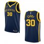 Golden State Warriors #30 Stephen Curry  Navy
