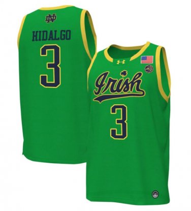 Hannah Hildago Notre Dames Green  - All-stitched