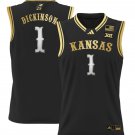 Hunter Dickinson  #1 Kansas Jayhawks 2024 Lightweight Black Gold