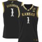 Hunter Dickinson  #1 Kansas Jayhawks 2024 Lightweight Black Gold