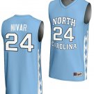 Indya Nivar  #24 UNC Tar Heels Lightweight Blue