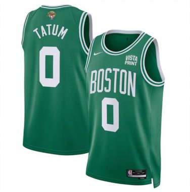 Jayson Tatum #0 Boston Celtics  Finals 2024 GREEN