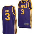 Justice Hill  LSU Tigers College Purple #3