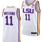 Justice Williams  LSU Tigers College Limited White #11