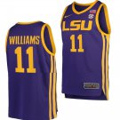 Justice Williams  LSU Tigers College Purple #11