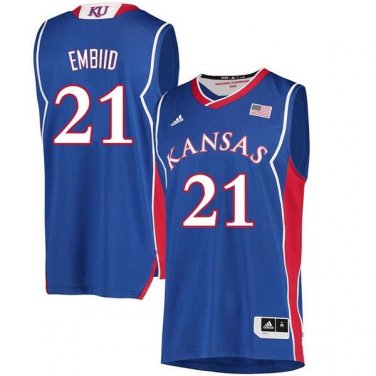 Kansas Jayhawks #21 Joel Embiid  Royal Classic NCAA College s