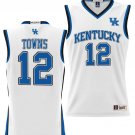Karl Anthony Towns  #12 Kentucky Wildcats NIL College Lightweight White