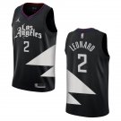 Los Angeles Clippers #2 Kawhi Leonard  Black