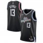 Los Angeles Clippers #13 Paul George  Black